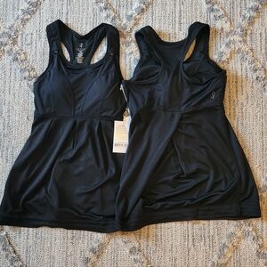 Lottie Life 2 NWT Be Fit Athletic Maternity and Nursing Active Tanks XS